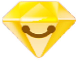 金色钻石图标